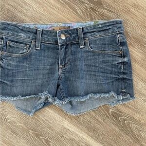 PAIGE Blue Jean Shorts